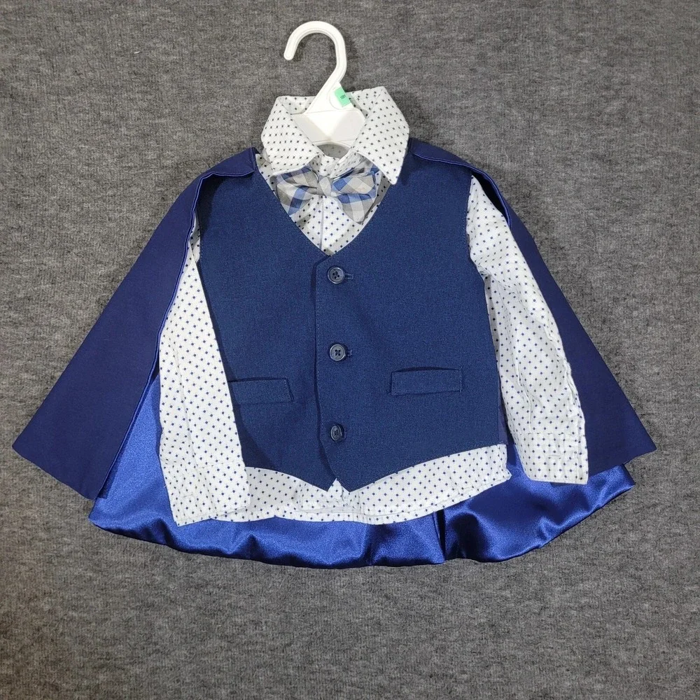 Gilderoy Lockhart Toddler Harry Potter Wizard Blue 18M Suit Cape Outfit Costume
